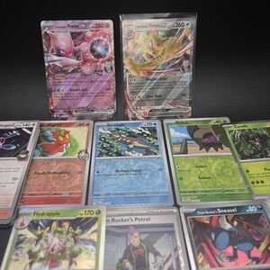 Pokemon Trading Card Collection - Red, Blue, Green, Yellow
